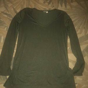 Long sleeve v neck